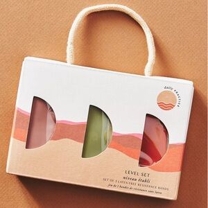 NWT Daily Practice by Anthropologie Full Range Resistance Band Set
